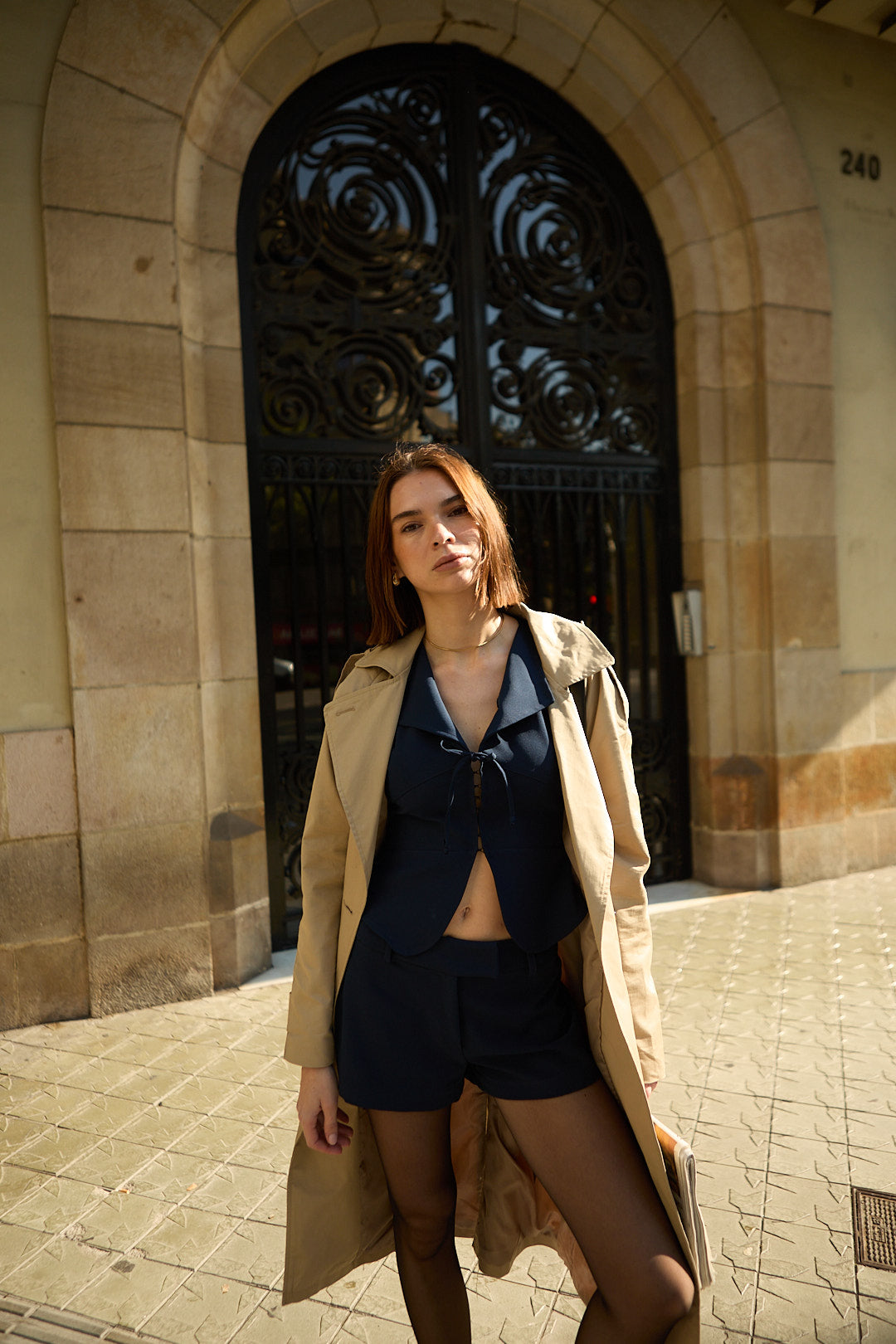 Short Camille Azul Marino