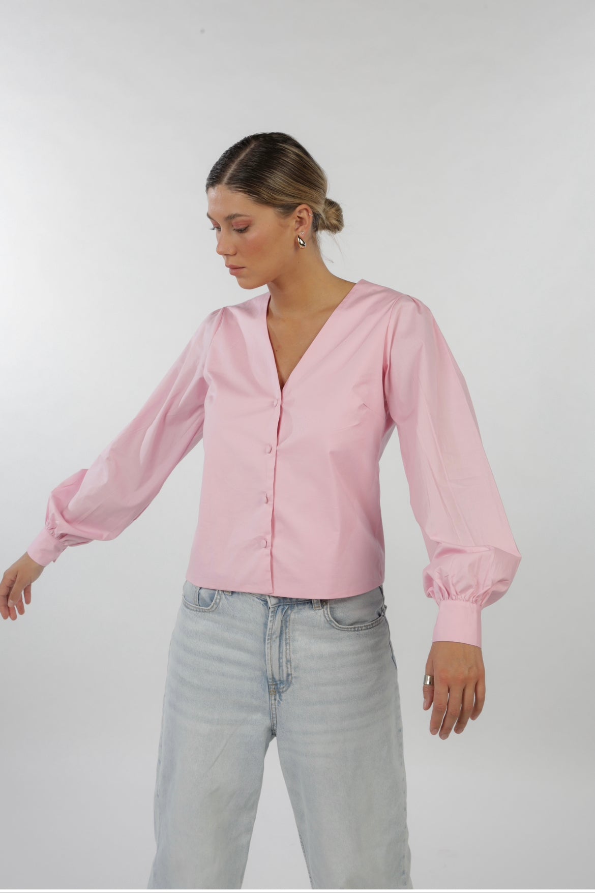 Camisa Chloé Rosada