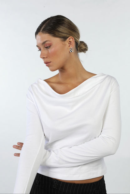 Polera Emma Blanca