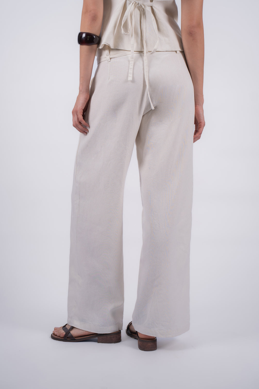 Pantalón Alba Crema