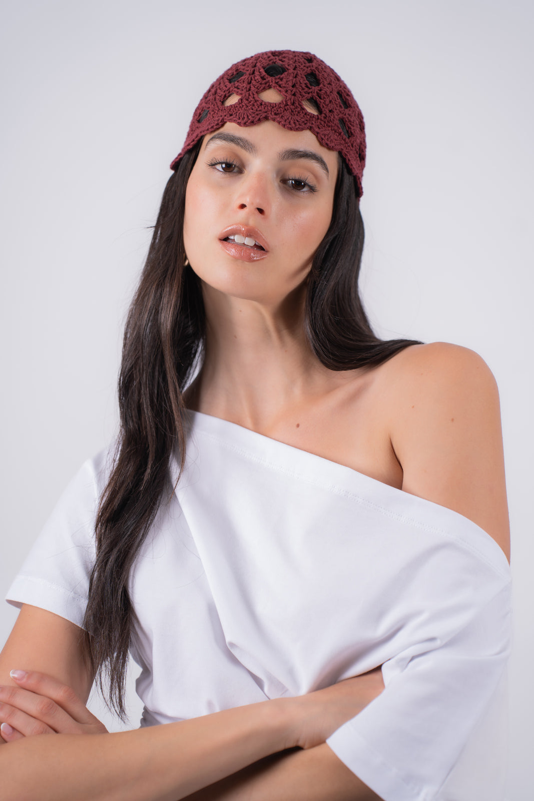 Casquete Romántico Vino