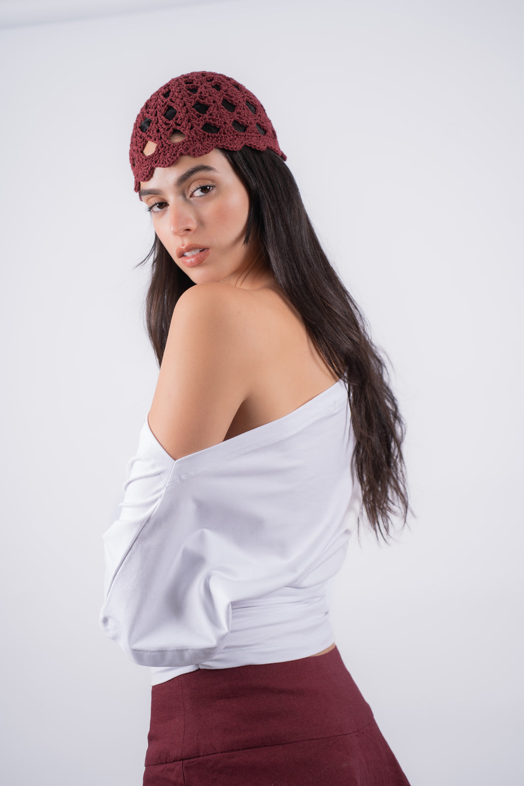 Casquete Romántico Vino