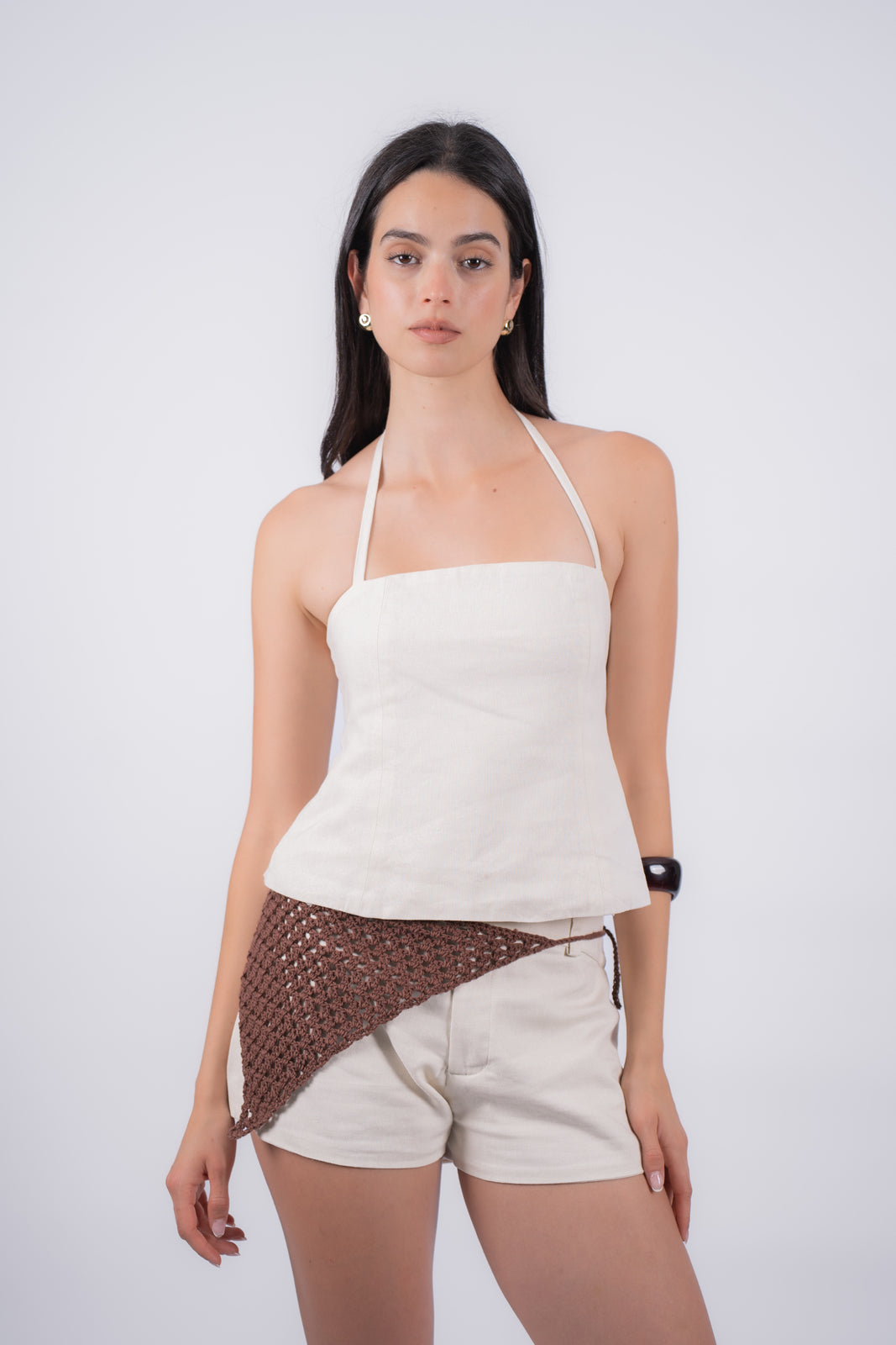 Pañuelo Tejido Chocolate