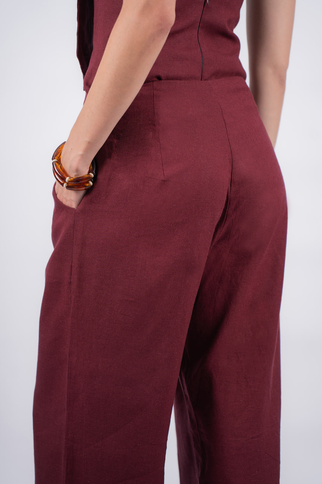 Pantalón Savia Vino