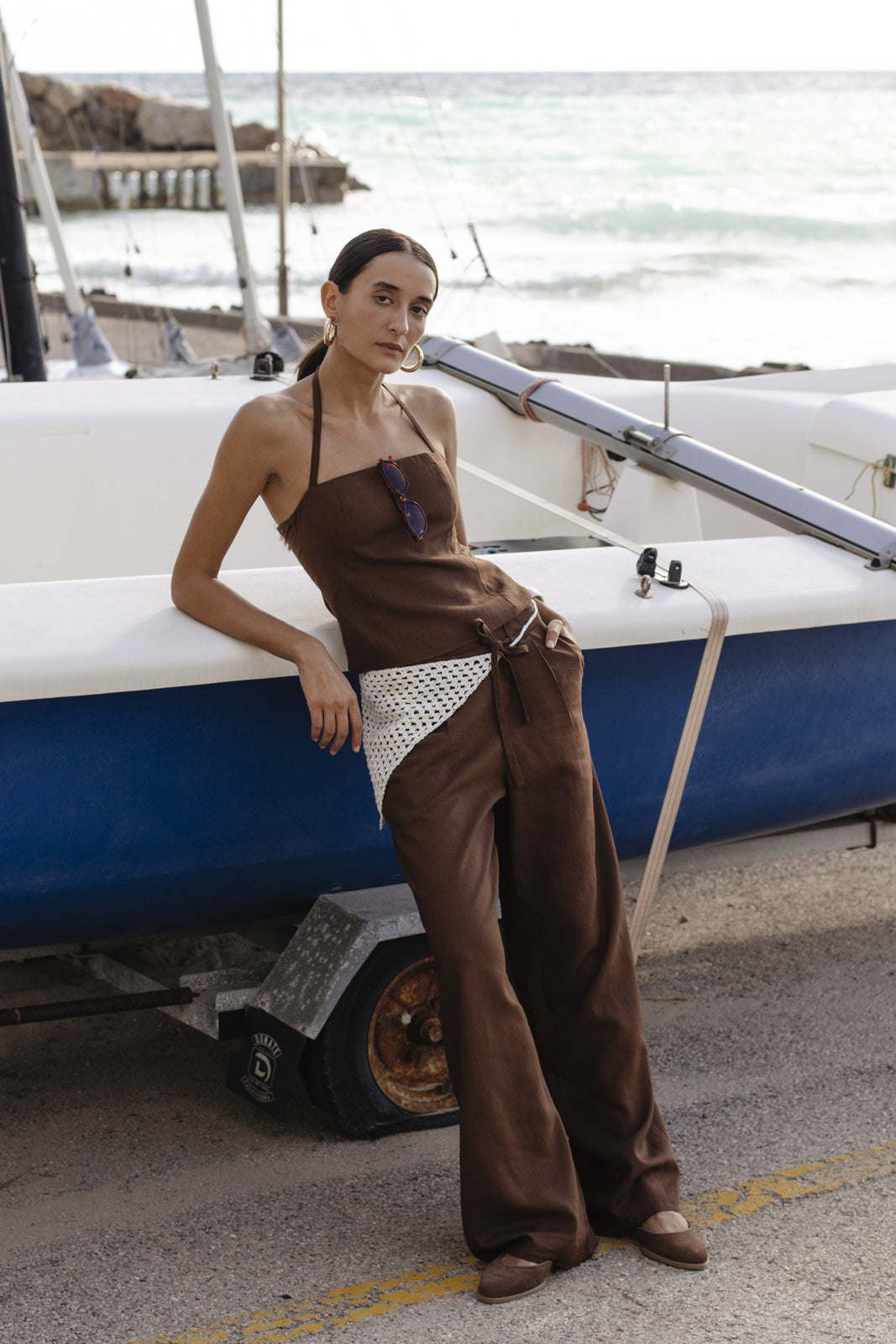 Pantalón Alba Chocolate