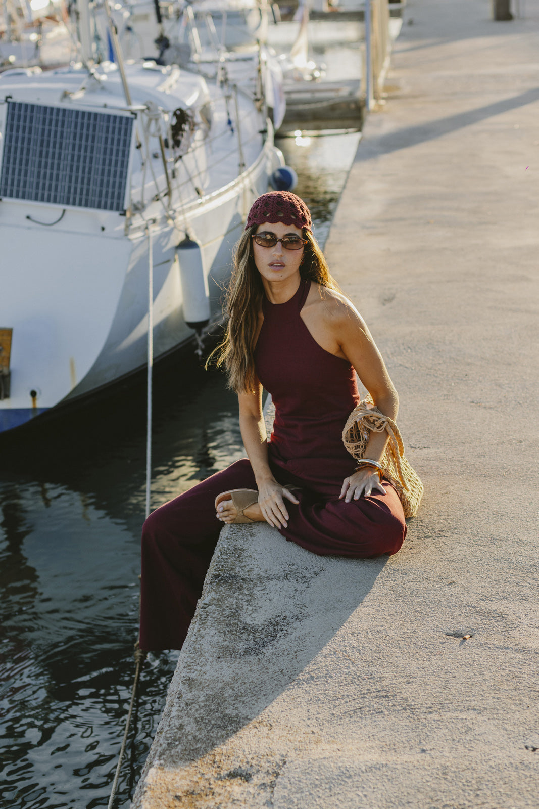 Casquete Romántico Vino