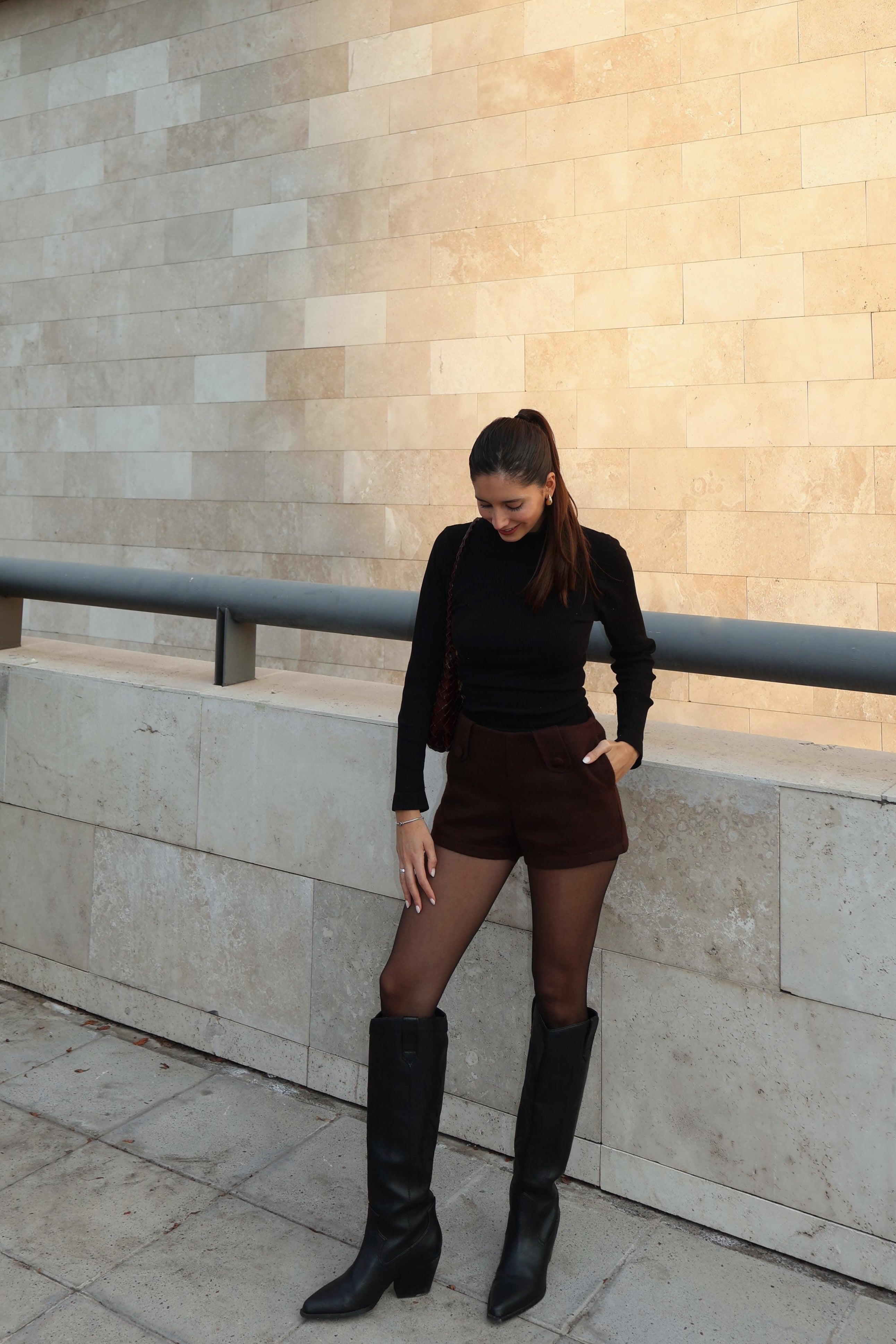 Short Cenit Chocolate