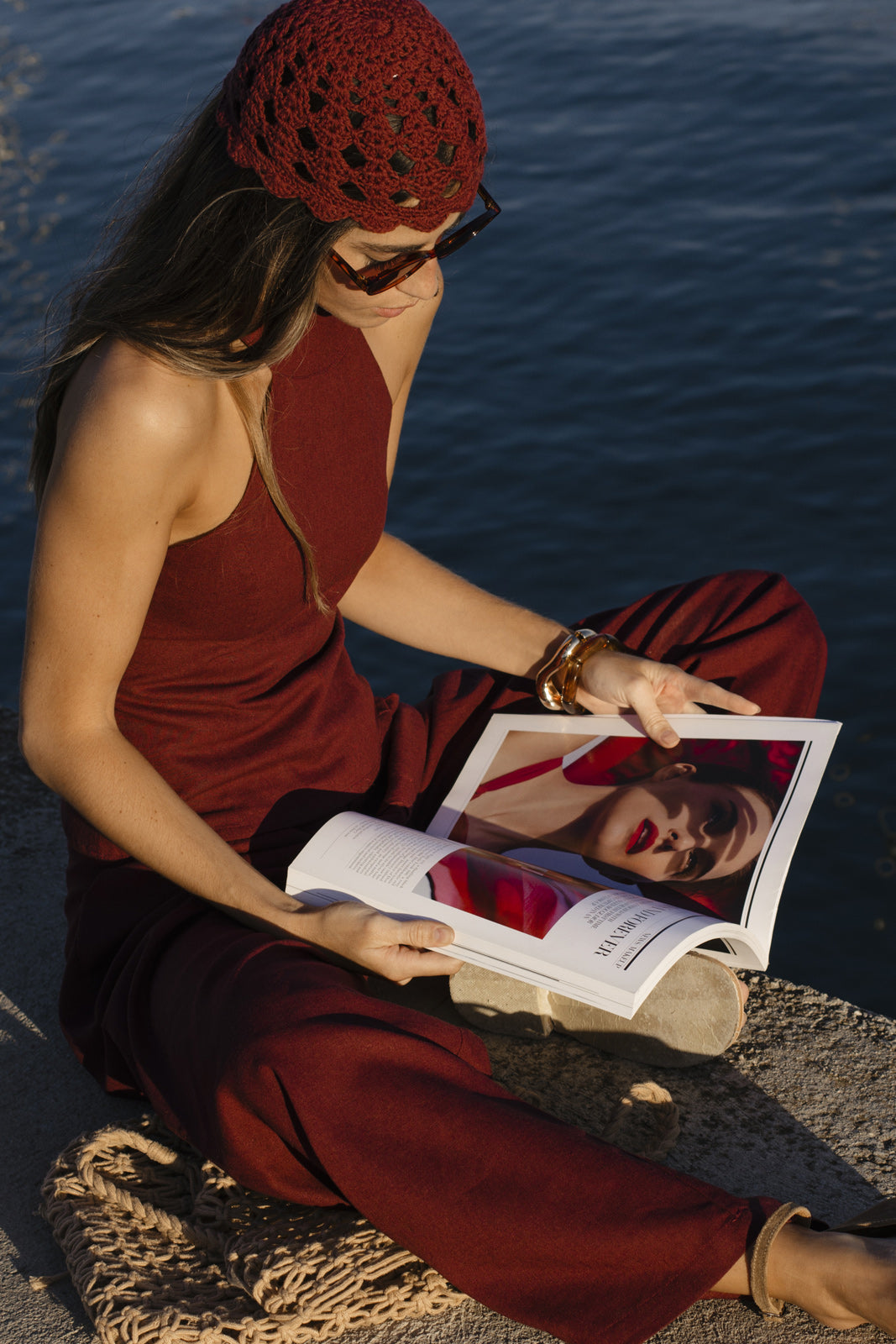 Casquete Romántico Vino