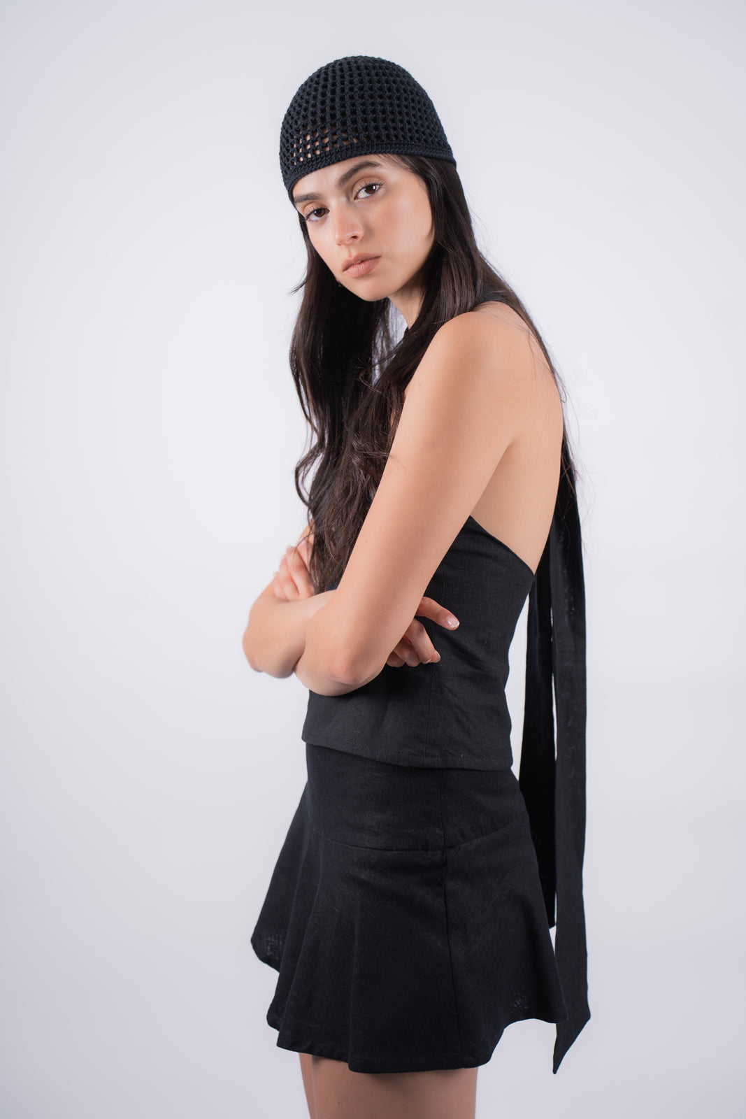 Casquete Simple Negro