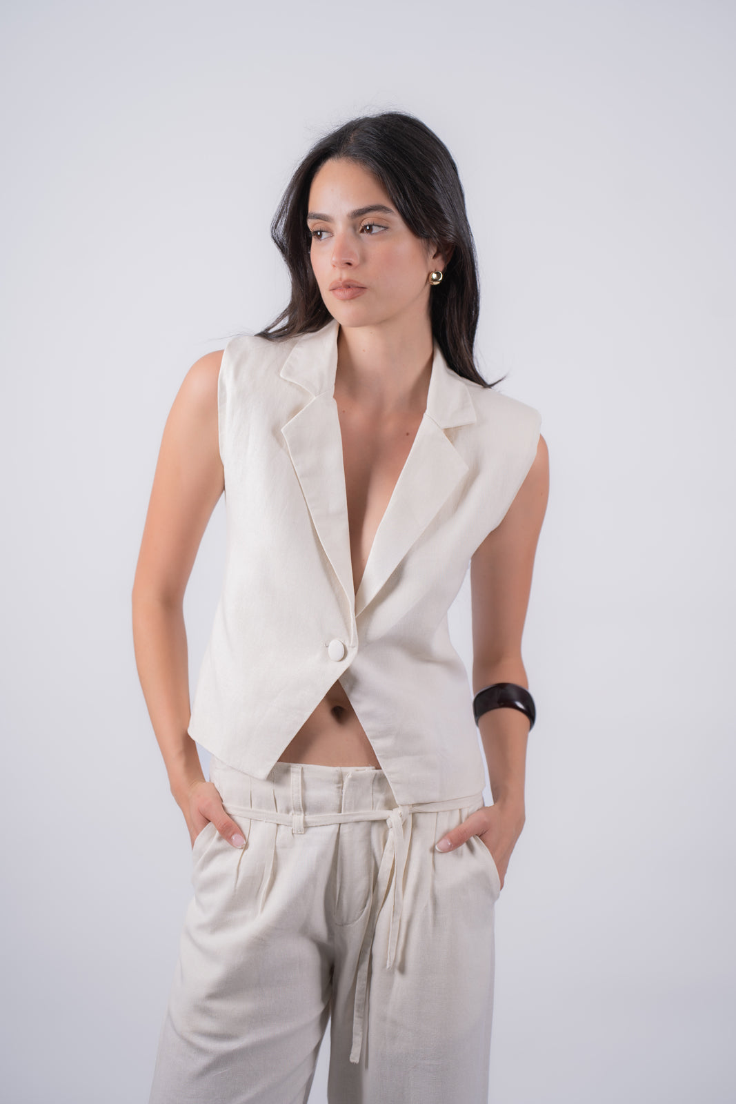 Chaqueta Alba Crema