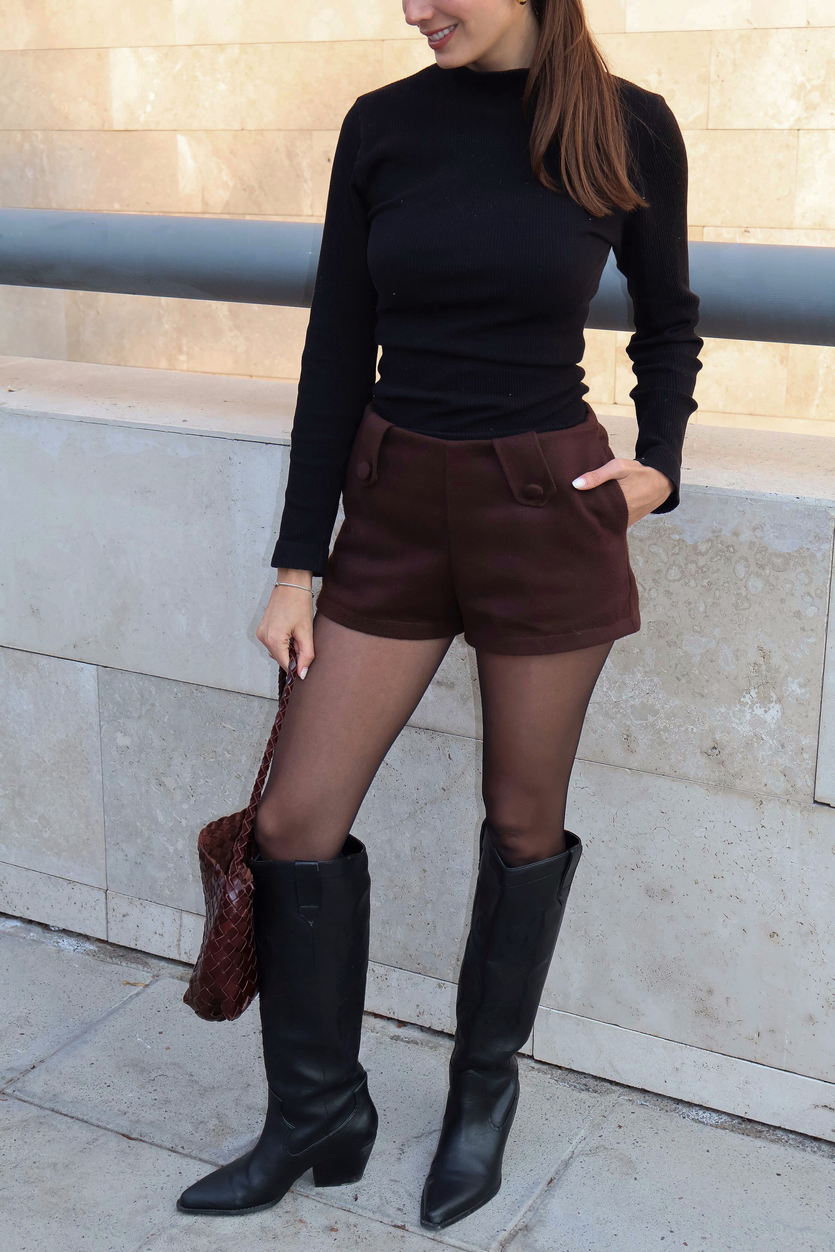 Short Cenit Chocolate