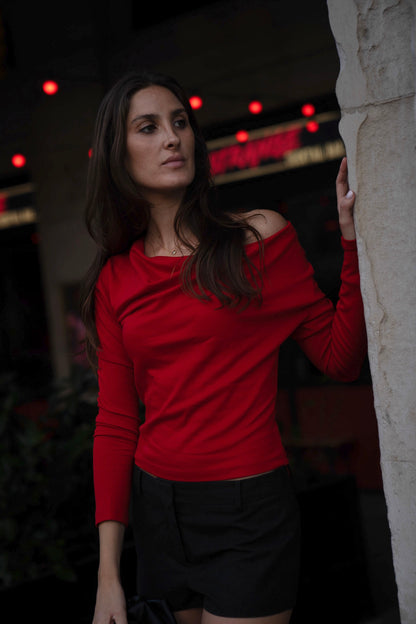 Polera Emma roja