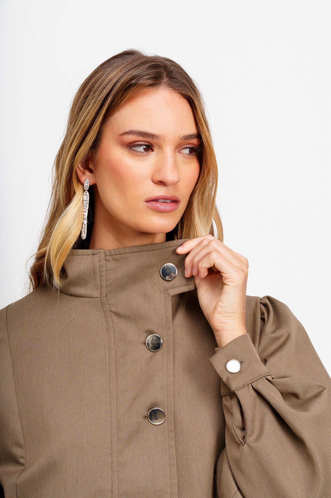 Bomber Forma Verde Musgo