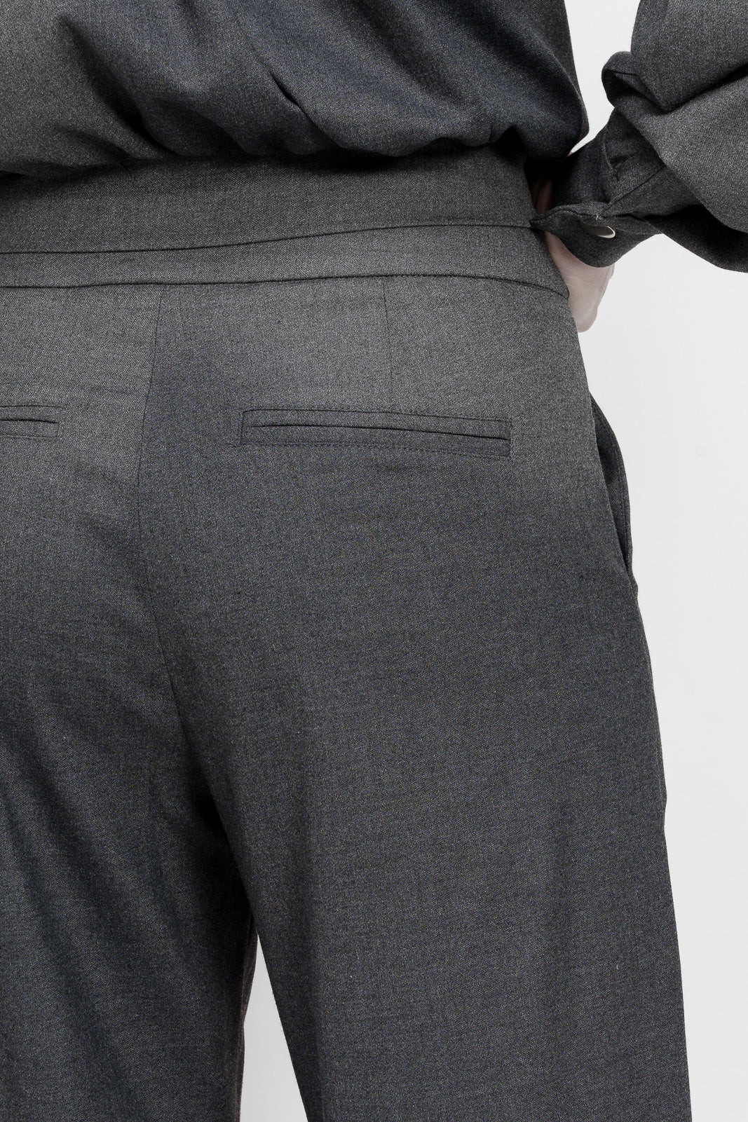 Pantalón Forma Gris