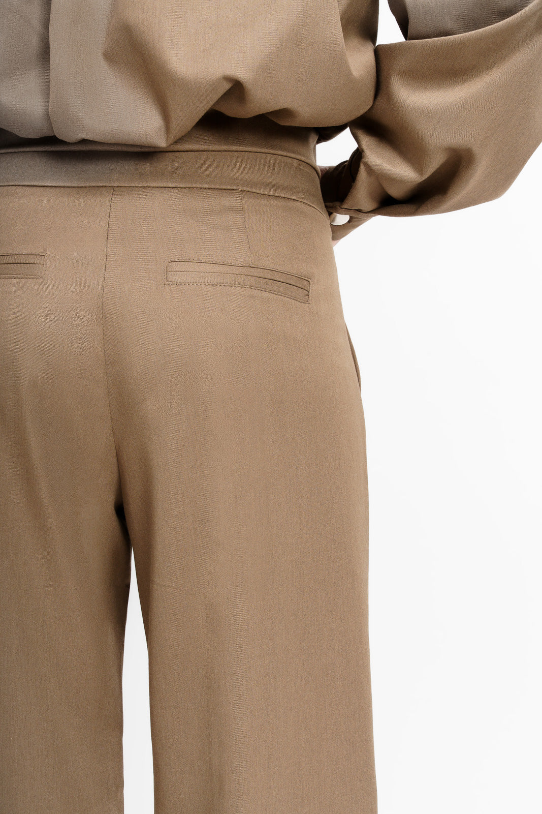 Pantalón Forma Verde Musgo