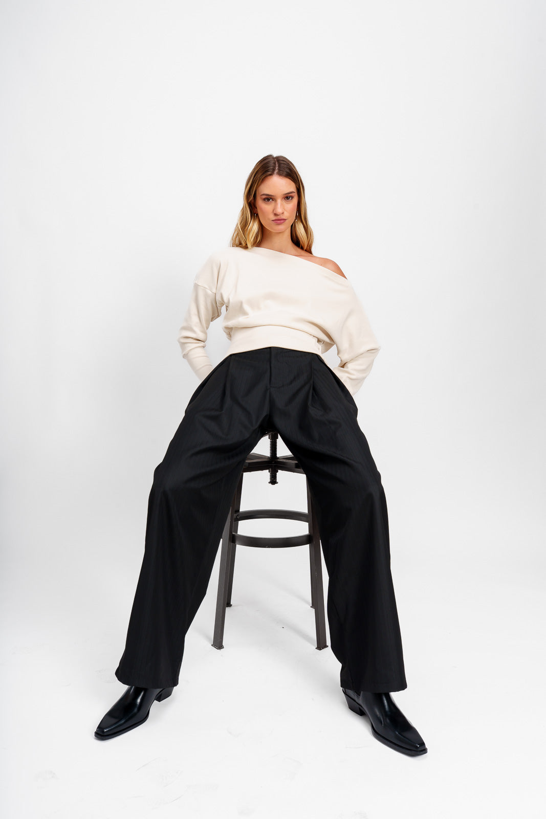 Pantalón Umbral Rayas Negro