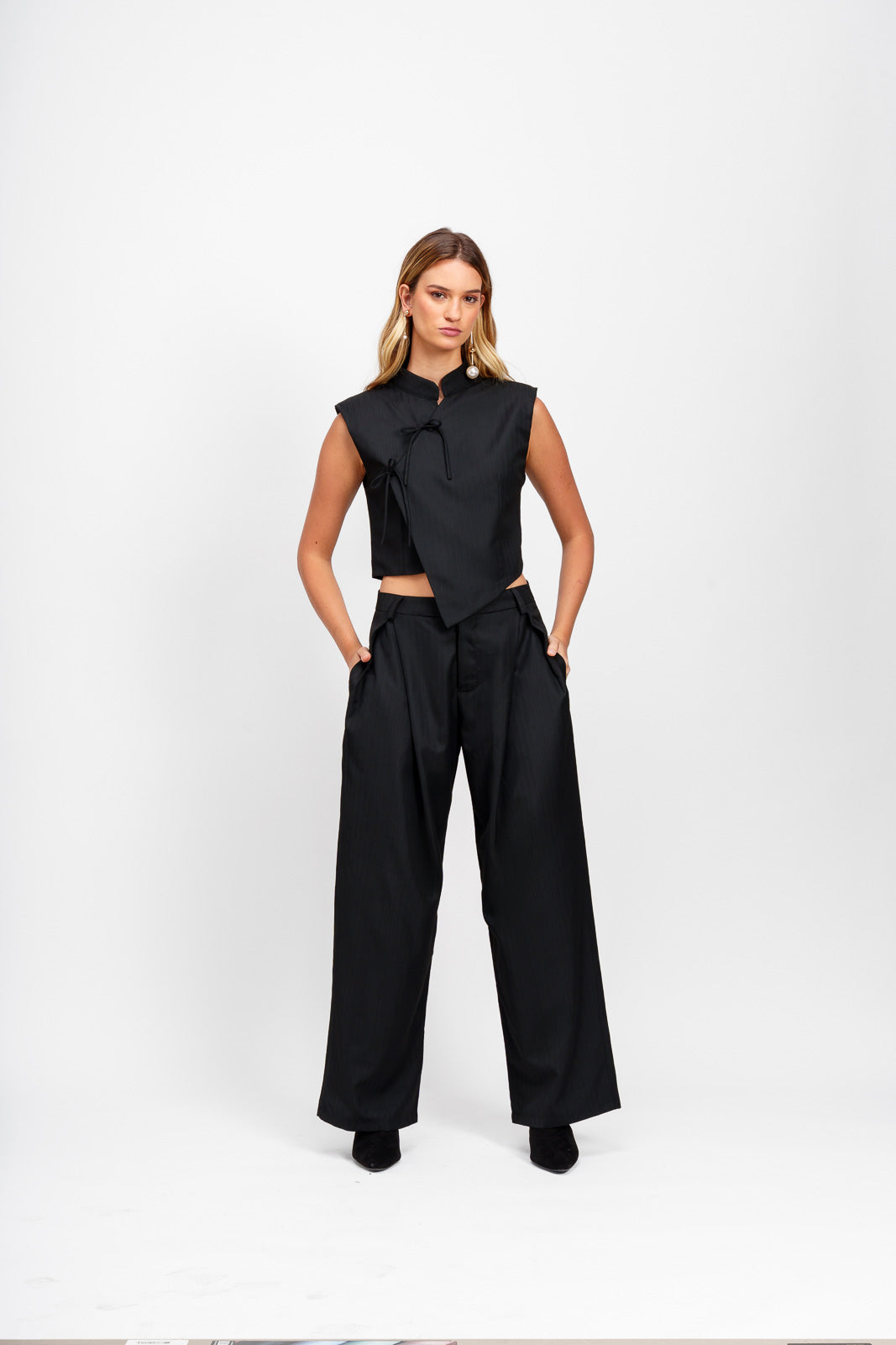 Pantalón Umbral Rayas Negro