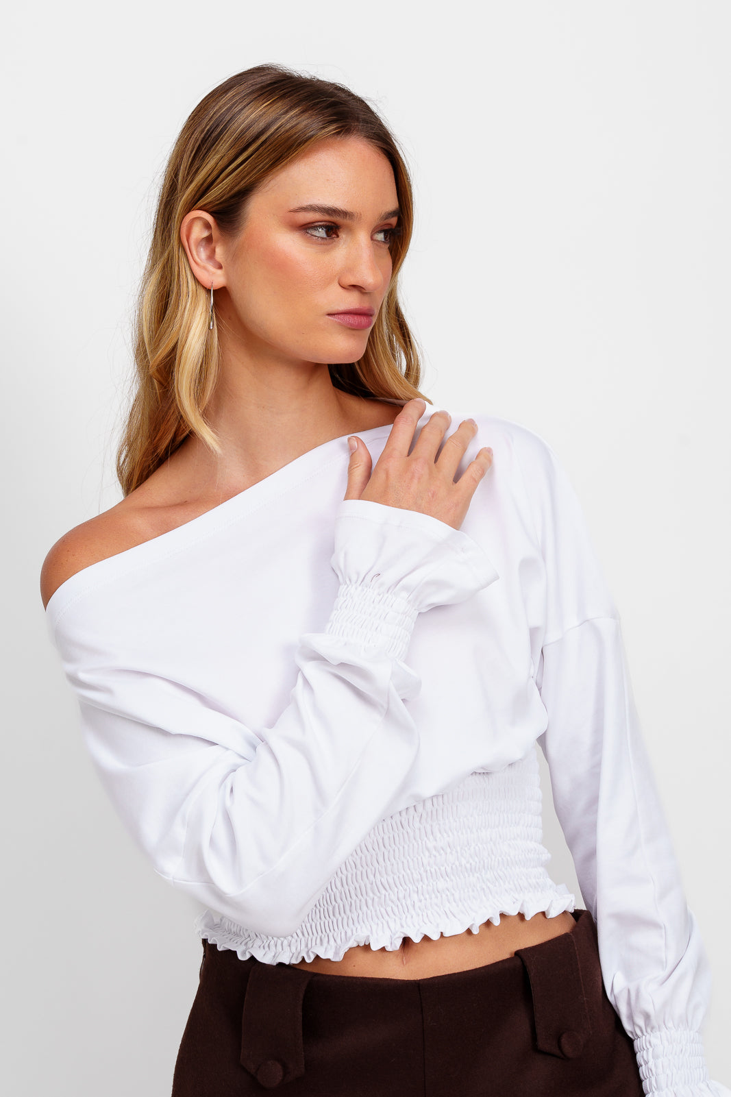 Polera Silueta Blanca