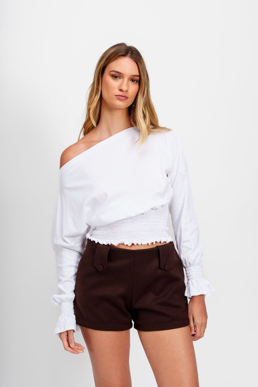 Polera Silueta Blanca