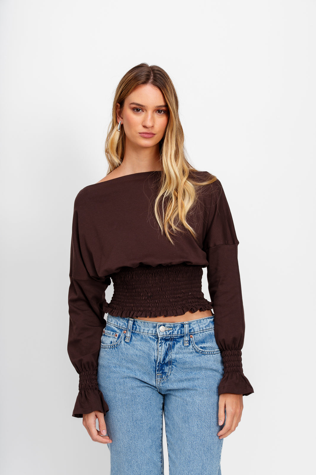 Polera Silueta Chocolate