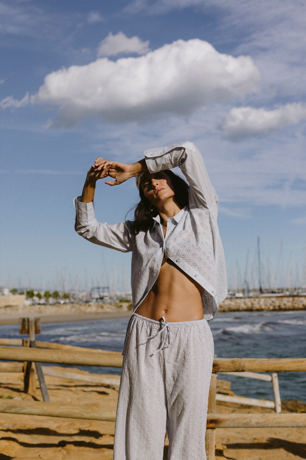 Camisa Creta Celeste