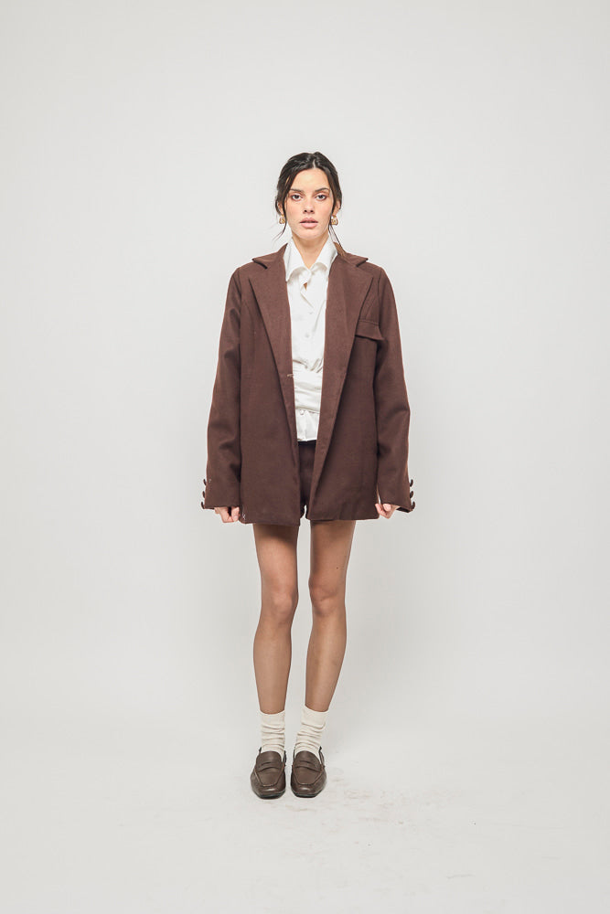 Abrigo Cenit Chocolate