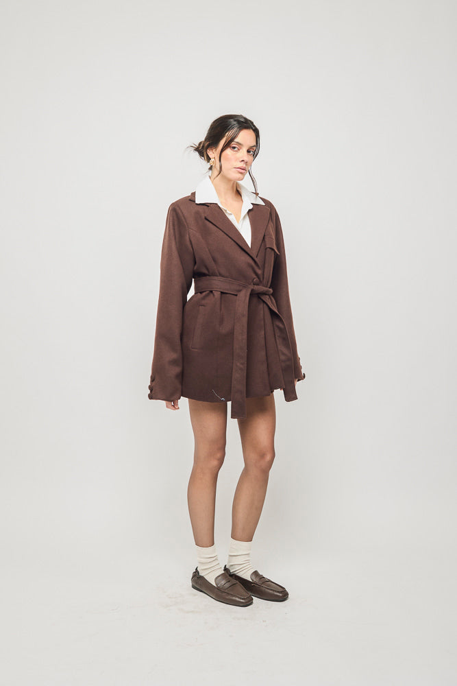 Abrigo Cenit Chocolate